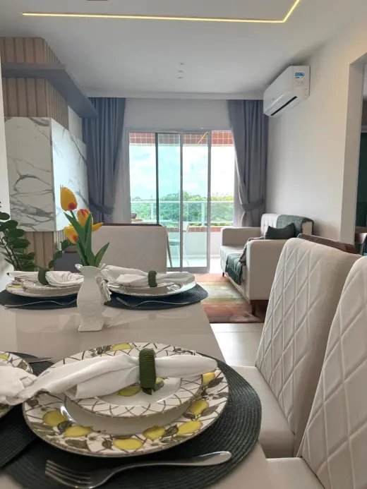 Apartamentos novos à venda com  94 e 77 metros no Eusébio- MADRI